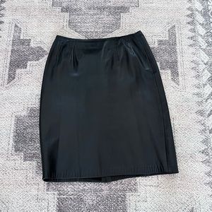Vintage Robert Elliot Leather Skirt